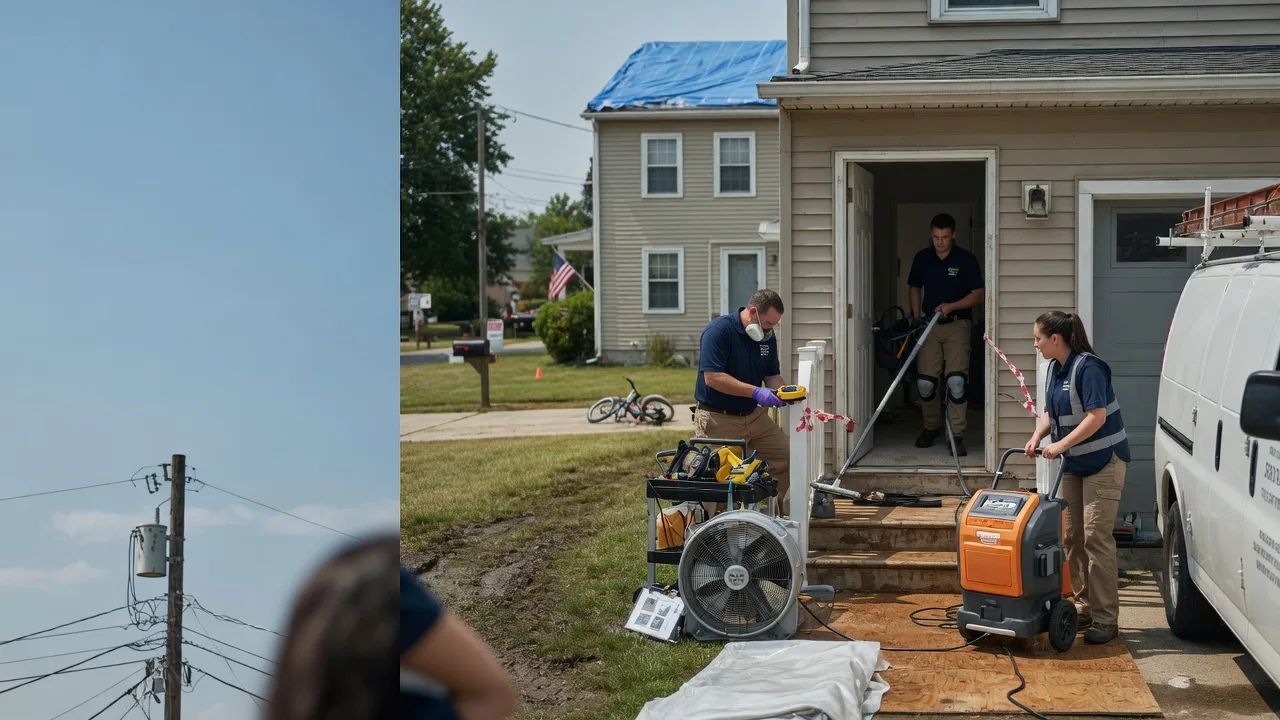 Water Damage Repair in Newaygo, MI near me